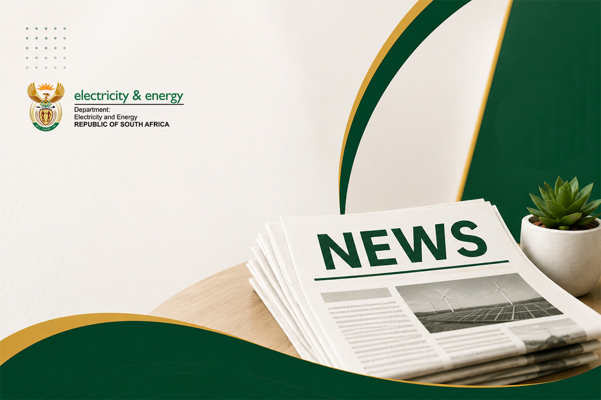 Postponement: Ministerial Media Briefing on Gas-to-Power Independent Power Producer Procurement Programme: BID Window 1 (GASIPPPP BW1)